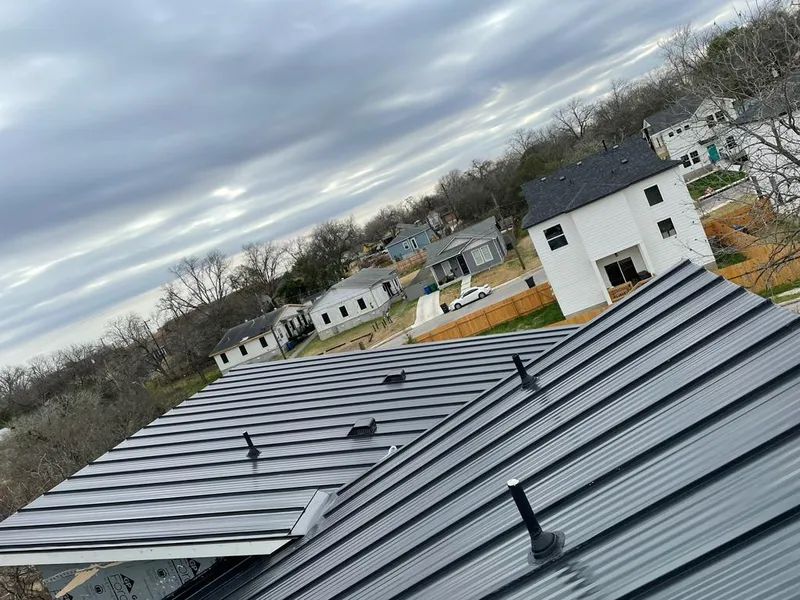 Standing seam metal roof panels with vents for Skylight Repair in Cheektowaga
